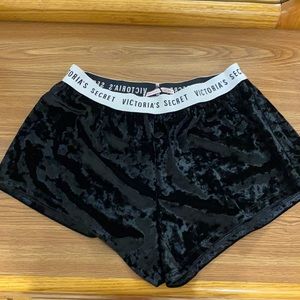Victoria Secret Velour Shorts